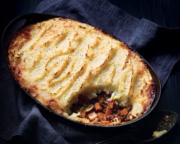 Healthier shepherd’s pie