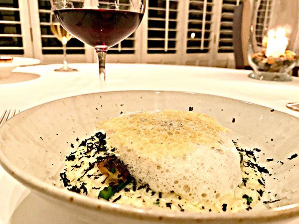 Ocean---truffle-risotto-with-Parmesan-foam