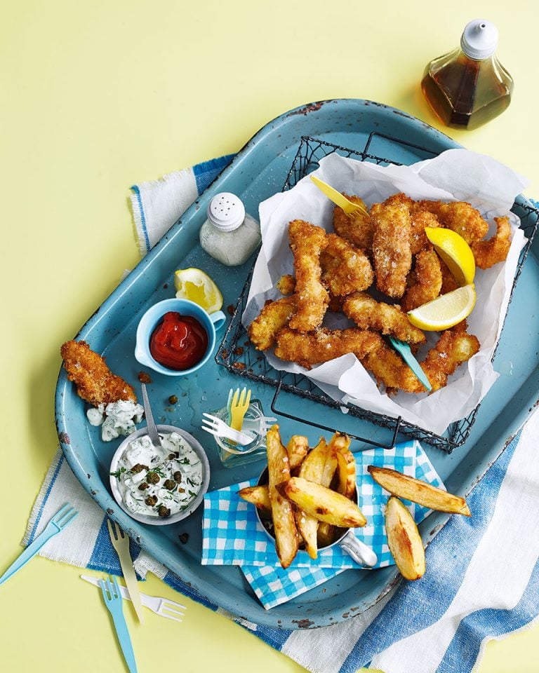 How to make deepfried scampi delicious. magazine