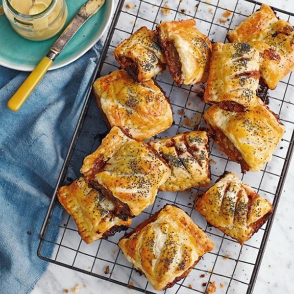 Marmite sausage rolls