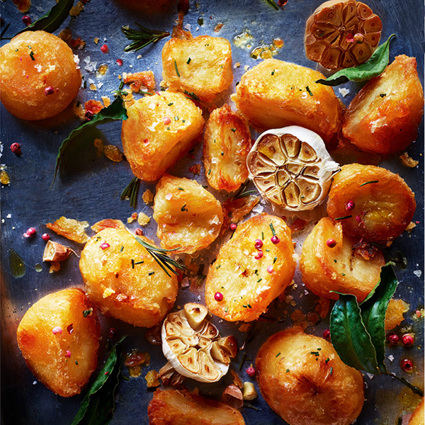 Roast potatoes