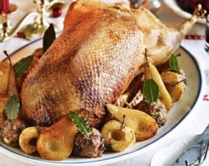 Golden rules for cooking a Christmas goose