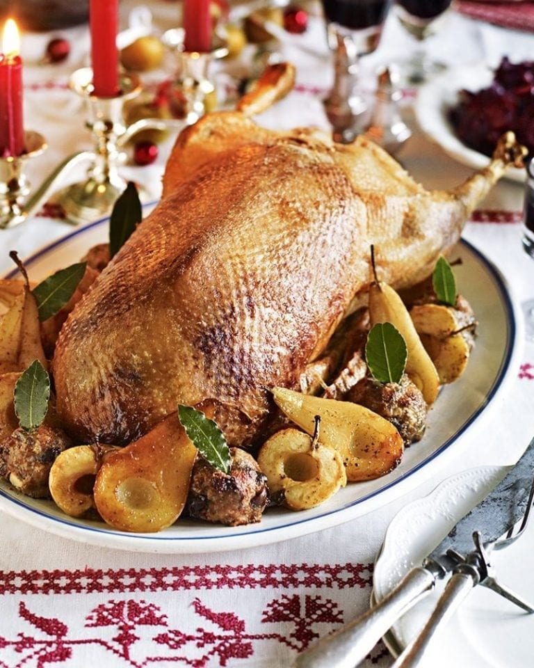 Golden rules for cooking a Christmas goose