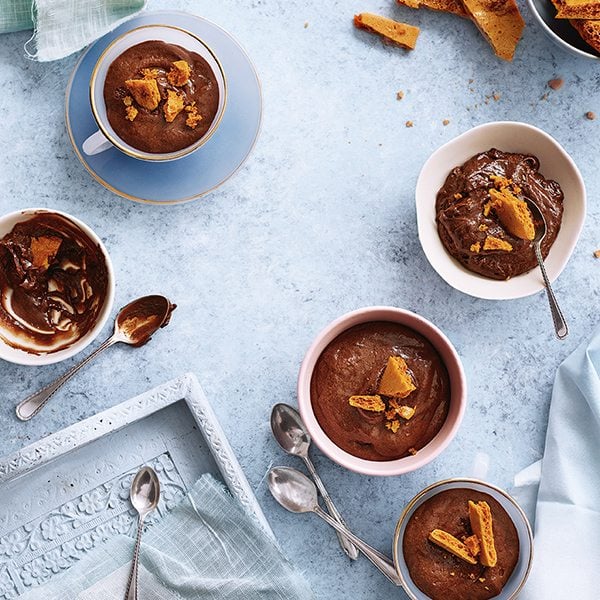 chocolate-honey-comb-mousse