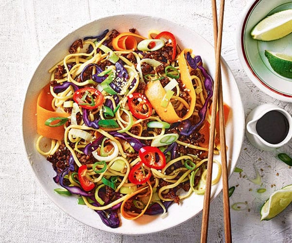 quick miso pork stir-fry