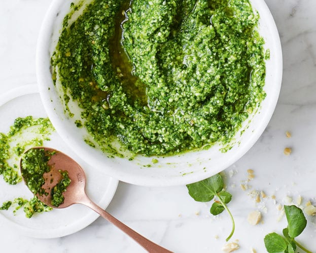 watercress pesto