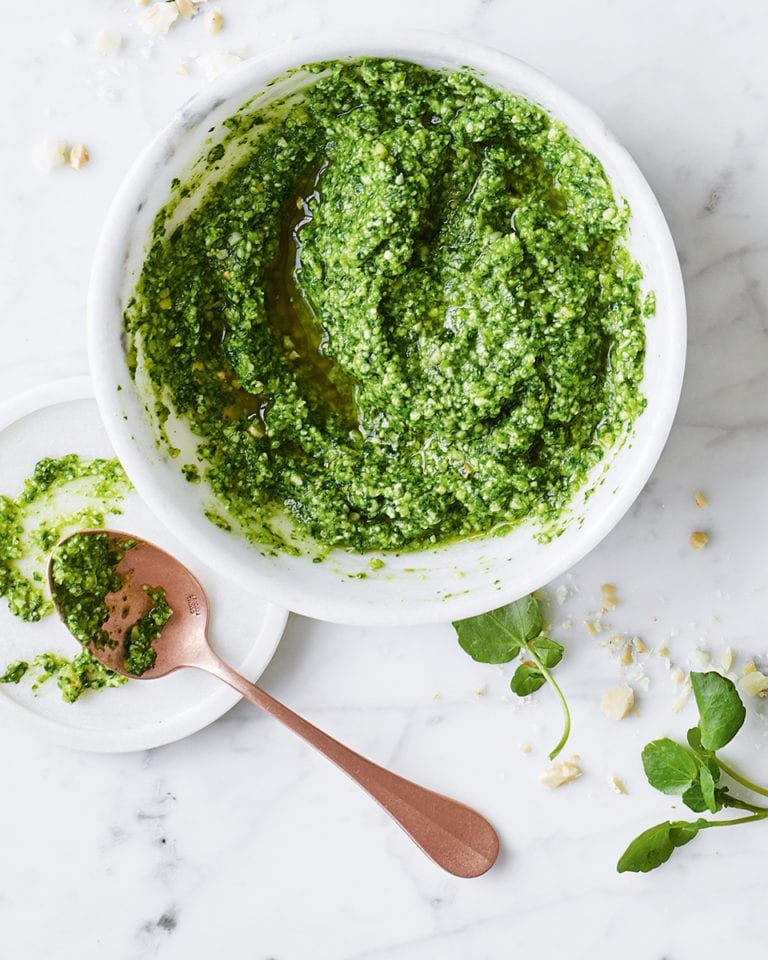 Watercress pesto