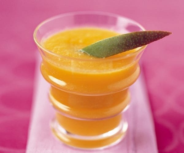 Mango, pineapple, ginger and lime juice