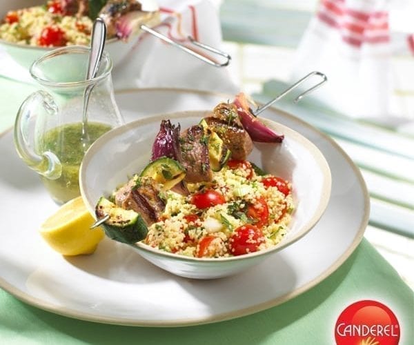 lamb kebabs with couscous
