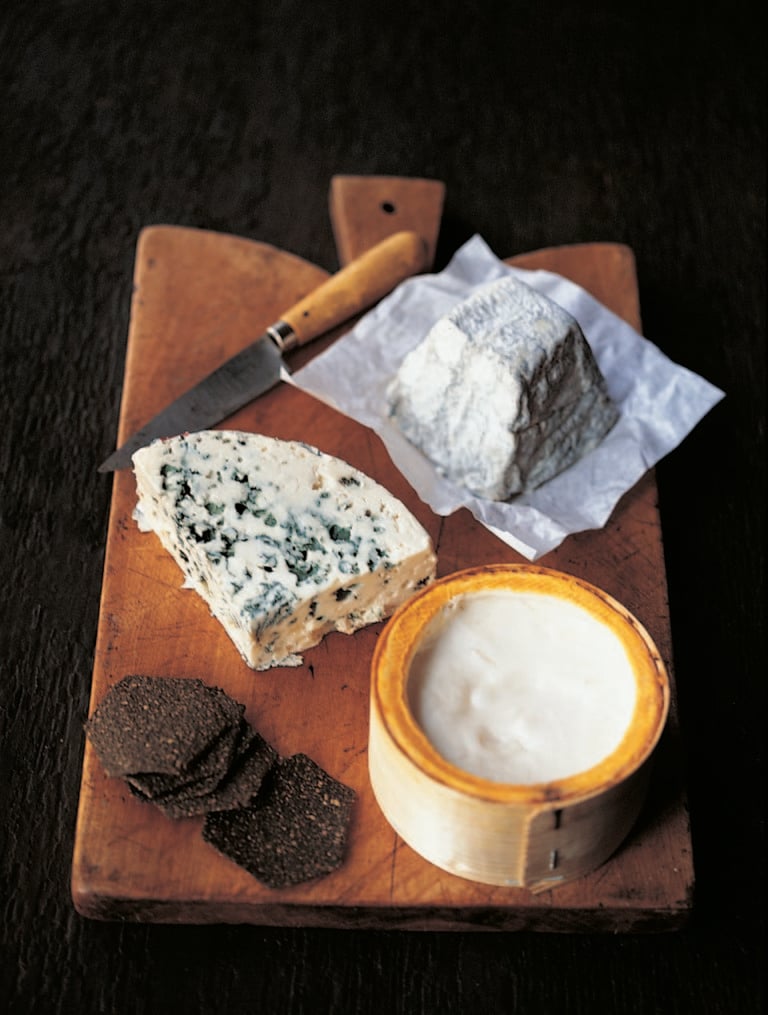 A French cheeseboard