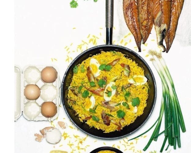 Smoked mackerel kedgeree