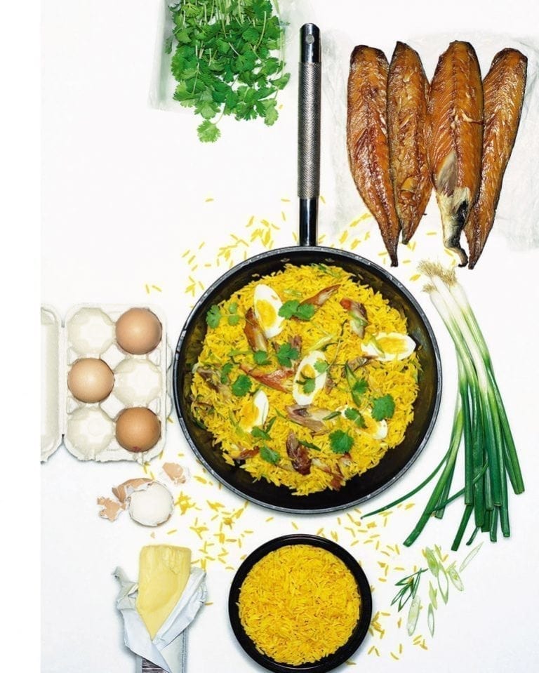 Smoked mackerel kedgeree