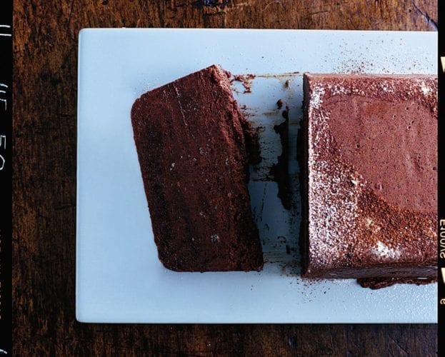 Chestnut and chocolate torte