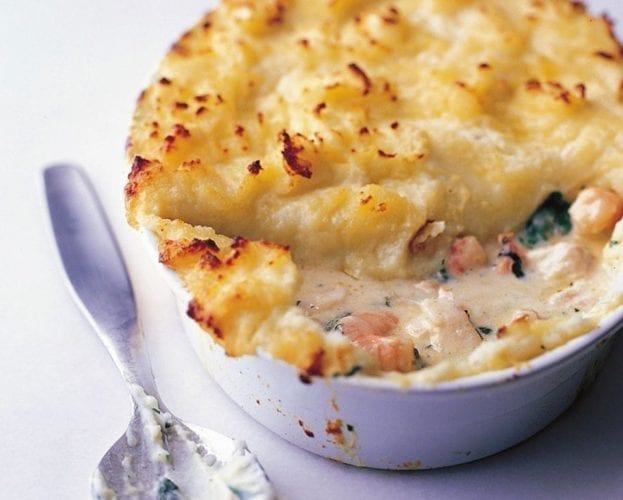 Easy fish pie