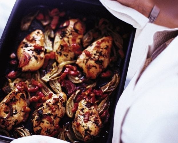 chicken with fennel