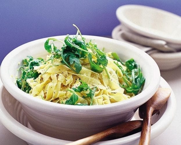 Lemon tagliatelle