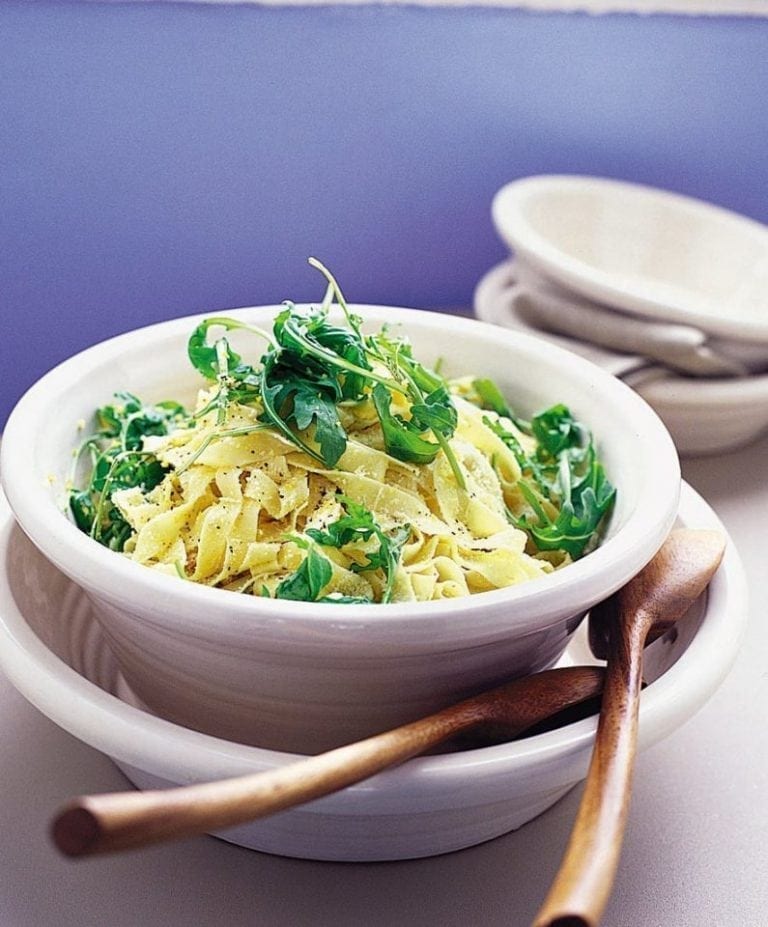 Lemon tagliatelle