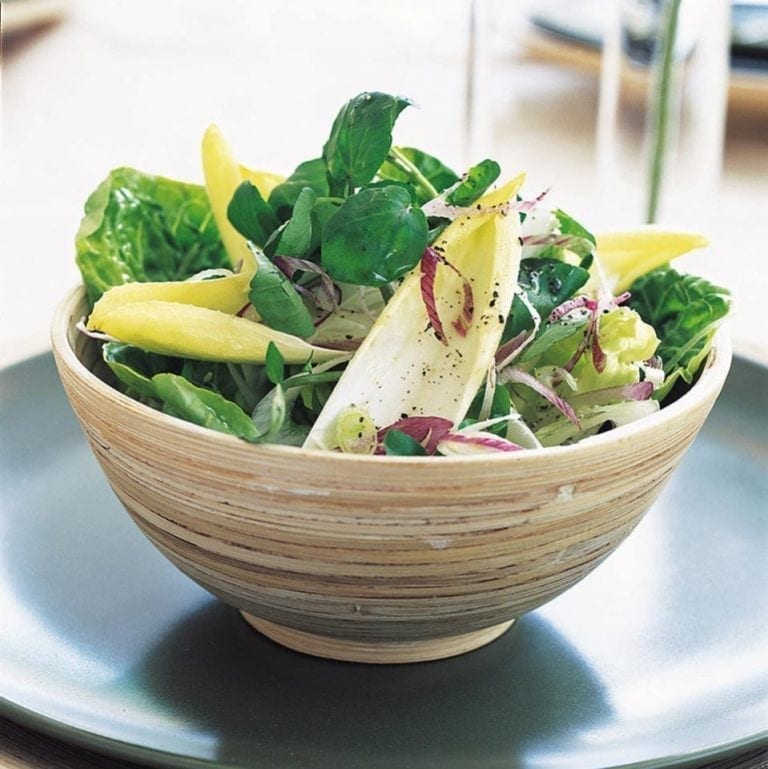 Chicory and watercress salad