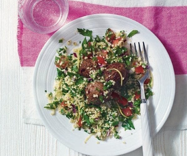 spiced lamb meatballs