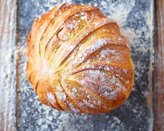 Pear and banana bread
