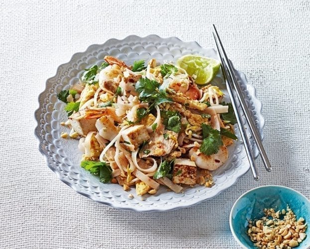 easy pad thai noodles