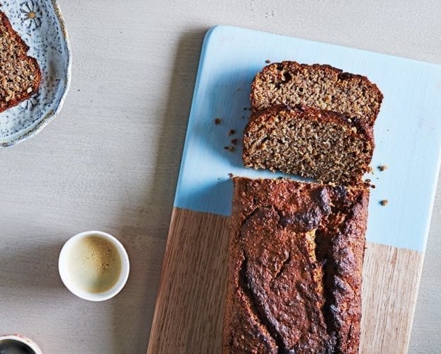 Spiced banana and coconut loaf