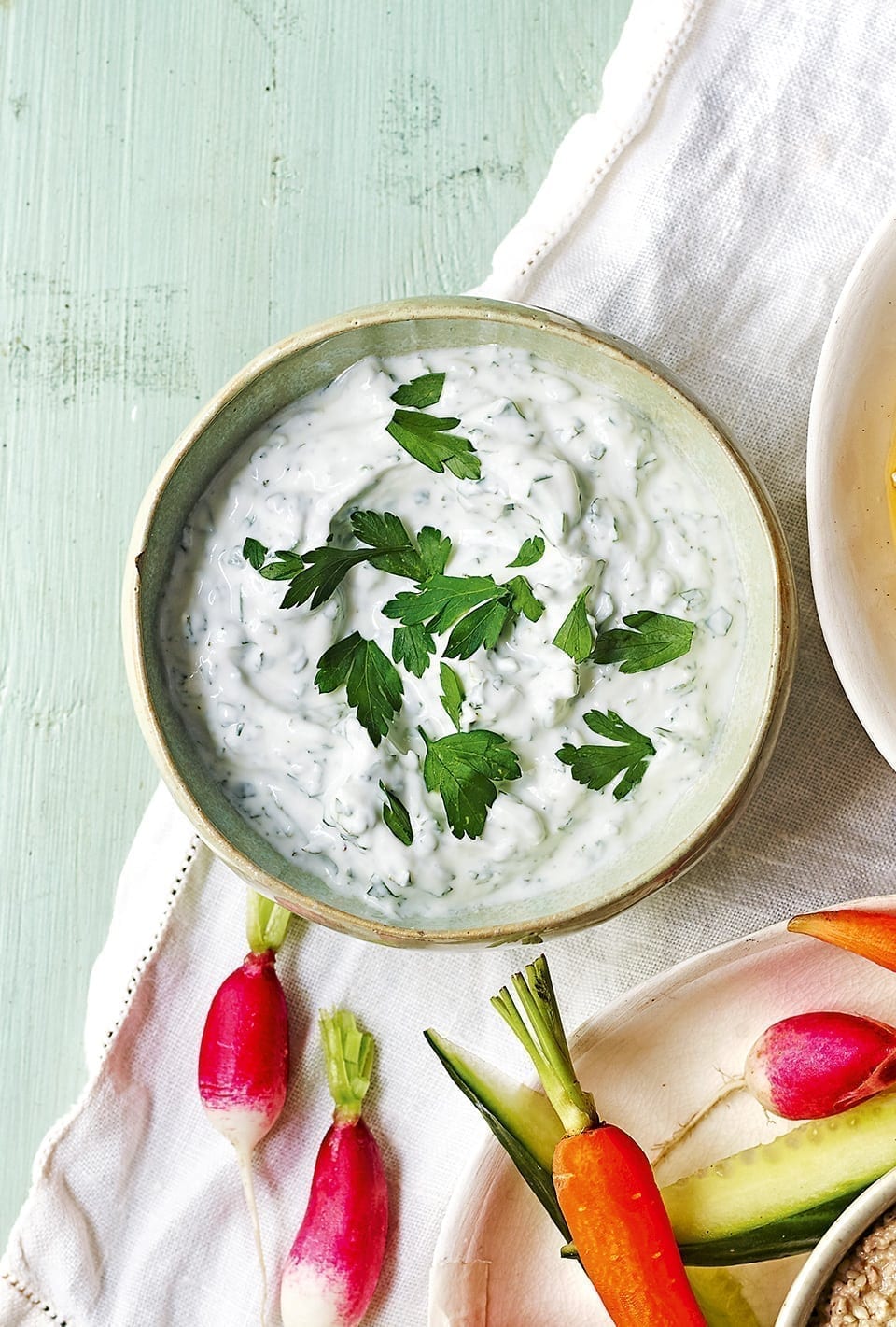 Yogurt and herb dip recipe delicious. magazine