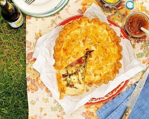 Marcus Wareing’s potato and tunworth cheesepot pie
