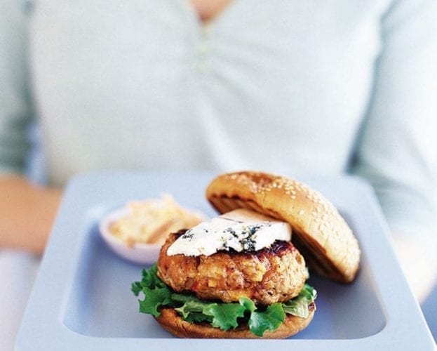 pork and apple burgers