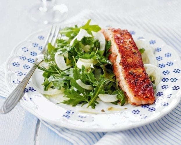 salmon and fennel