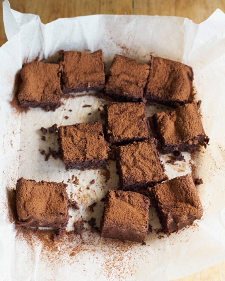 Chocolate brownies recipe delicious. magazine