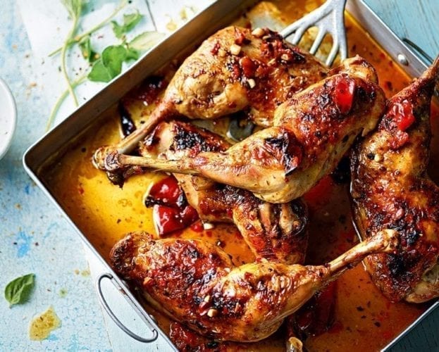 Peri-peri roast chicken