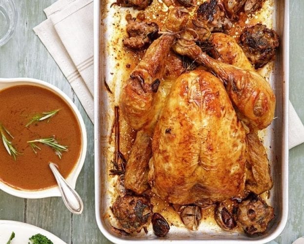 lemon garlic roast chicken