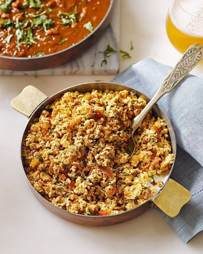 Atul Kochhar’s paneer bhurji