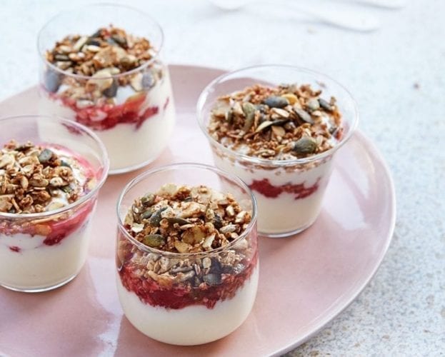 raspberry yogurt