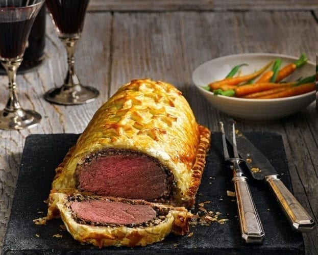 Classic beef wellington