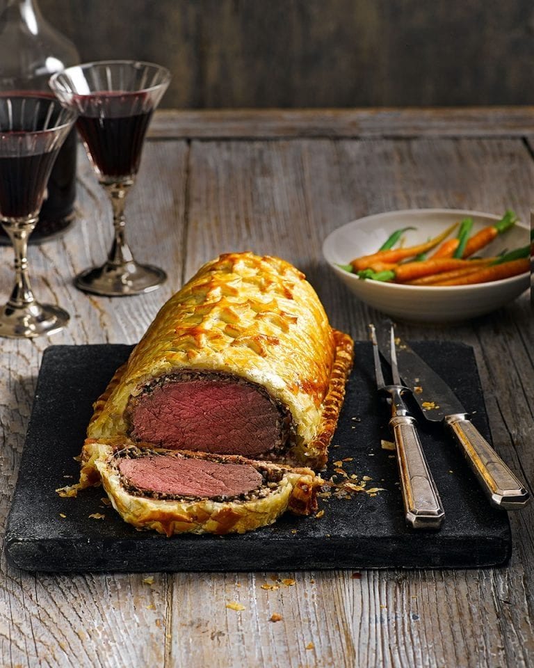 Classic beef wellington