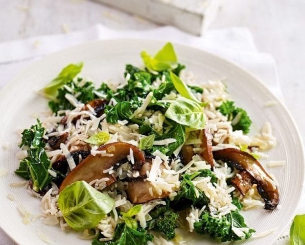 Spinach and paneer pulao