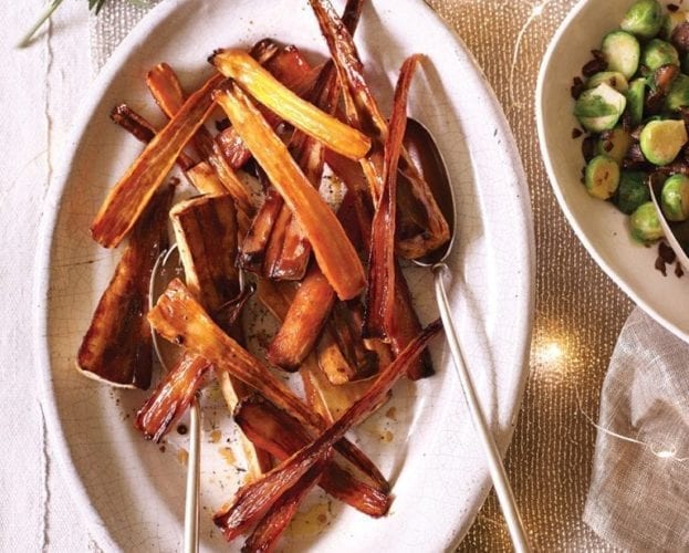 roast carrots and parsnips