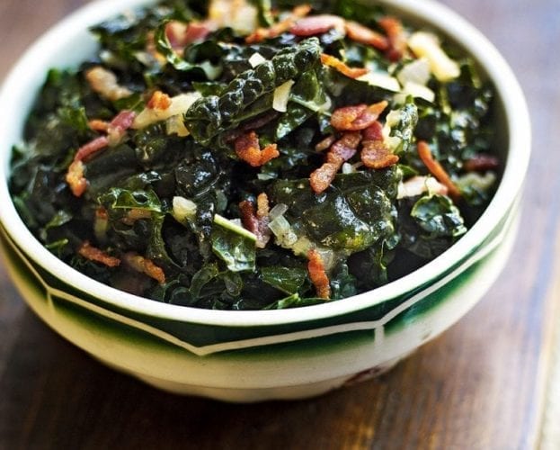 Fried cavolo nero