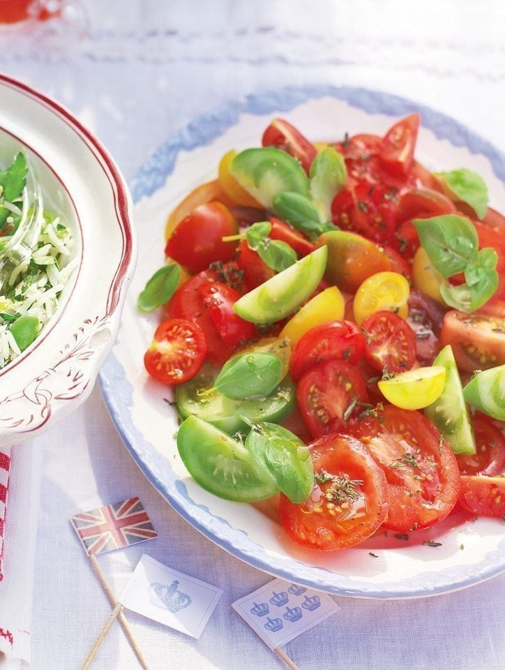 Simple tomato salad