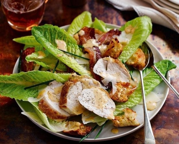 Chicken Caesar salad