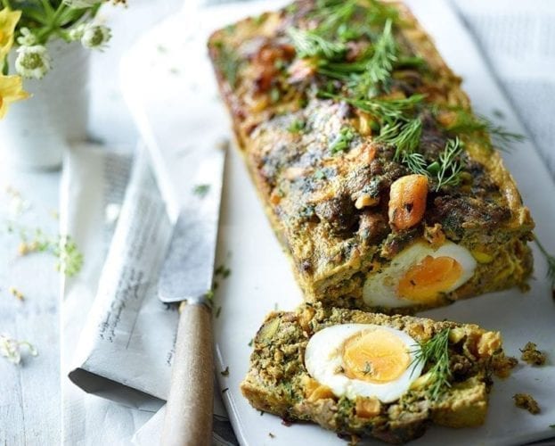 Persian chicken with spiced yogurt