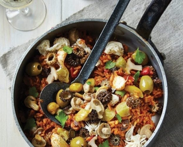 Mushroom risotto