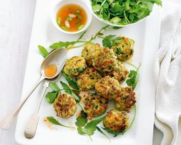 Easy Thai prawn cakes