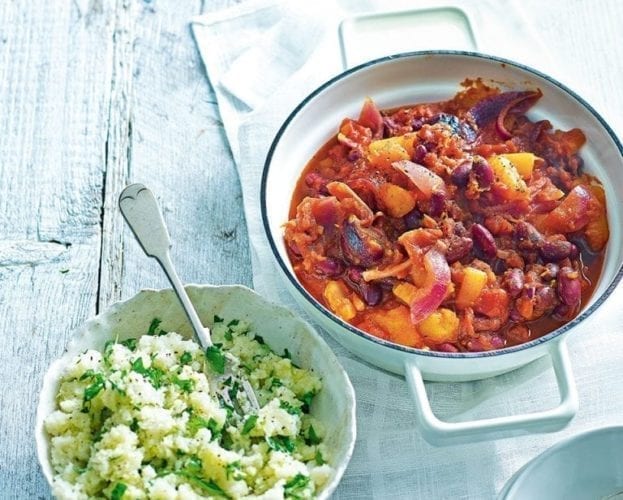 Butter bean and vegetable stew