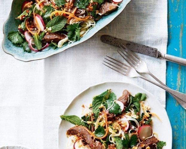Sticky Vietnamese-style pork stir fry