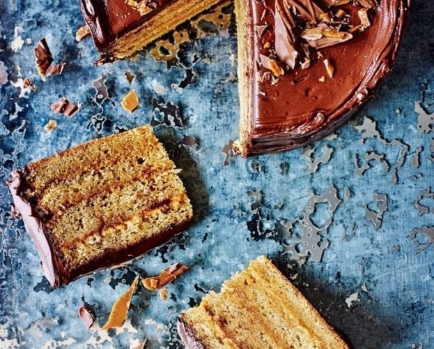 Daim bar layer cake