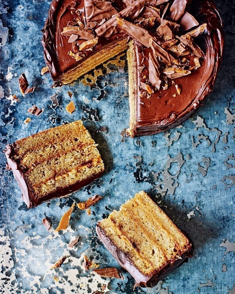 Daim bar layer cake