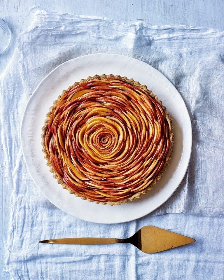 Nectarine-Rosemary Galette with Ricotta and Honey Recipe, Food Network  Kitchen